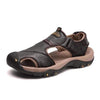 Brown 2 / 6.5 BAOLUMA Mens Black Sandals  -  Cheap Surf Gear