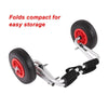 CSG Folding Kayak Wheels  -  Cheap Surf Gear