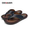 Dark Blue / 10 DEKABR Comfortable Flip Flops  -  Cheap Surf Gear