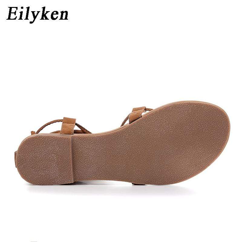 Black / 4 EILYKEN Roman Sandals  -  Cheap Surf Gear