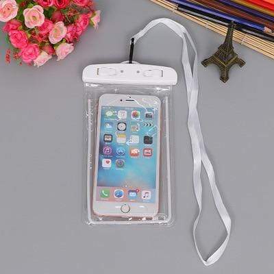 White Color FGHGF Waterproof Phone Bag  -  Cheap Surf Gear