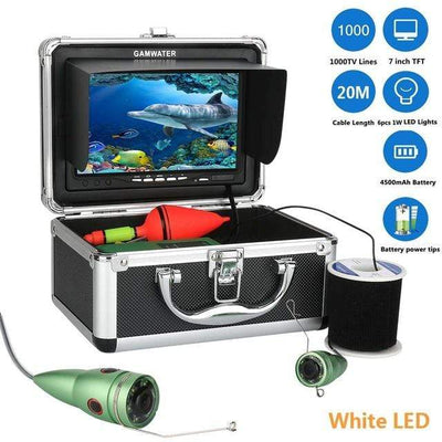China / White LED 20M Cable GAMWATER Diving Camera  -  Cheap Surf Gear