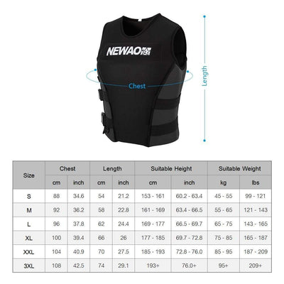NEWAO Wakeboard Vest  -  Cheap Surf Gear