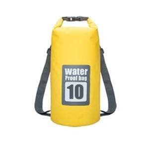 yellow 10L SUNFIELD Waterproof Backpack  -  Cheap Surf Gear