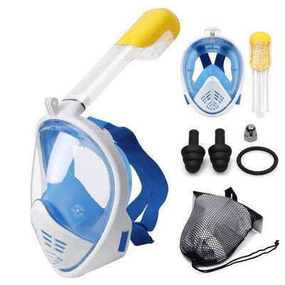 S2 / S/M SUPERZYY Face Snorkel Mask  -  Cheap Surf Gear