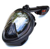 Plated-Black / S/M SUPERZYY Underwater Snorkel Mask  -  Cheap Surf Gear