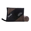 Brown / 90cm  180cm / China ZIPSOFT Microfiber Towel  -  Cheap Surf Gear