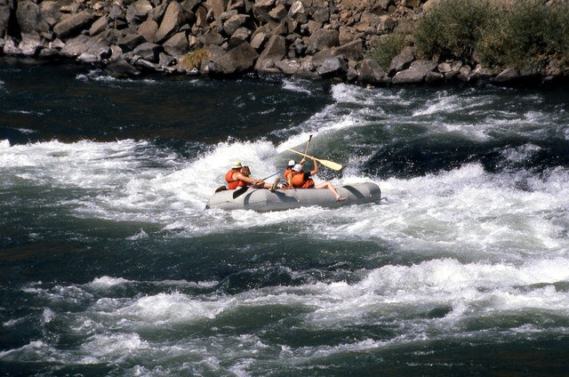 white water rafting