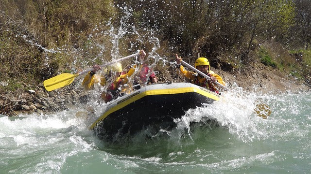 white water rafting