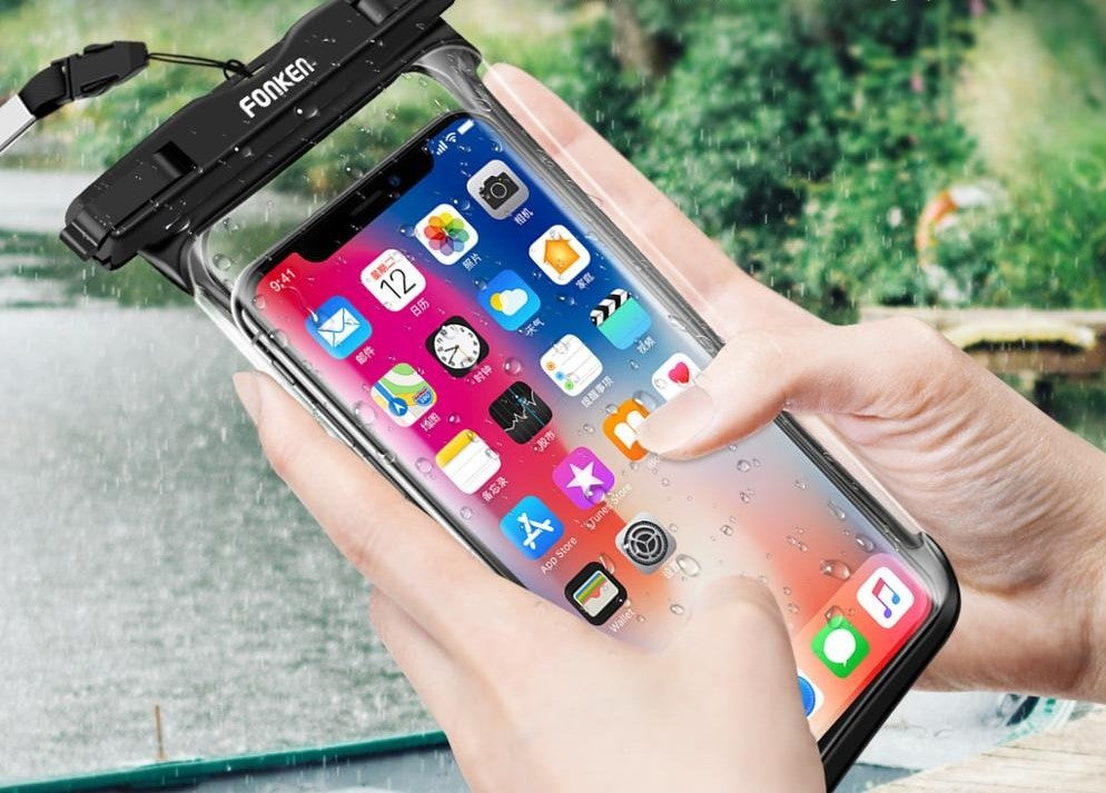 case for phone in water