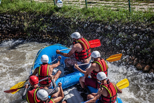 white water rafting