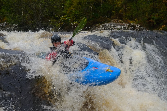 whitewater kayaking