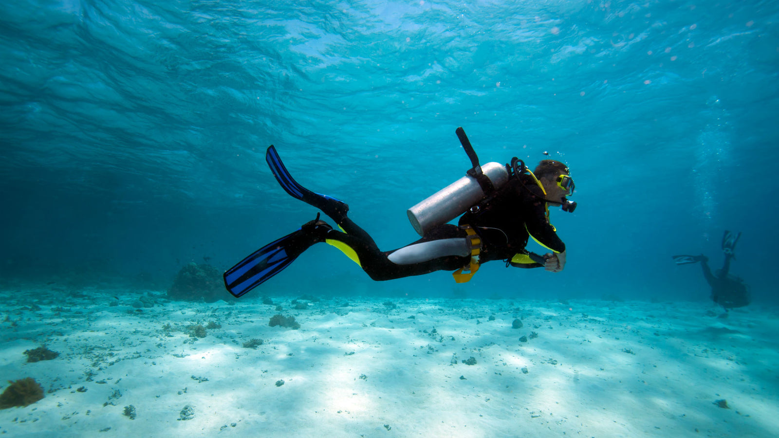 history of scuba diving