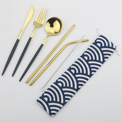 SNPLOWUM Portable Cutlery