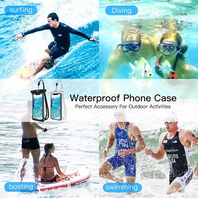 FONKEN Universal Underwater Phone Bag (Clear)