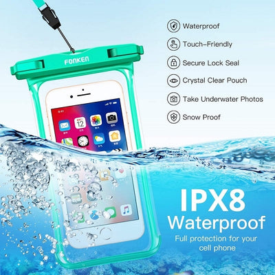 FONKEN Universal Underwater Phone Bag (Clear)