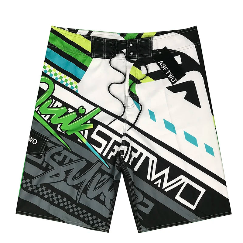 BUY ASFTWO Long Board Shorts ON SALE NOW Cheap Surf Gear
