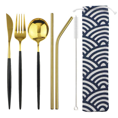 SNPLOWUM Portable Cutlery