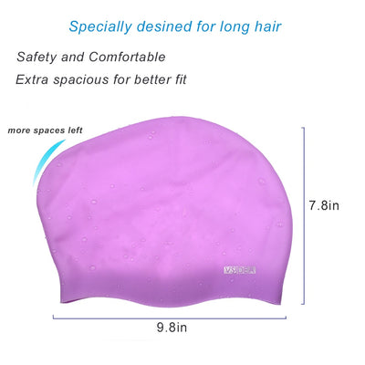LONG HAIR Swim Cap