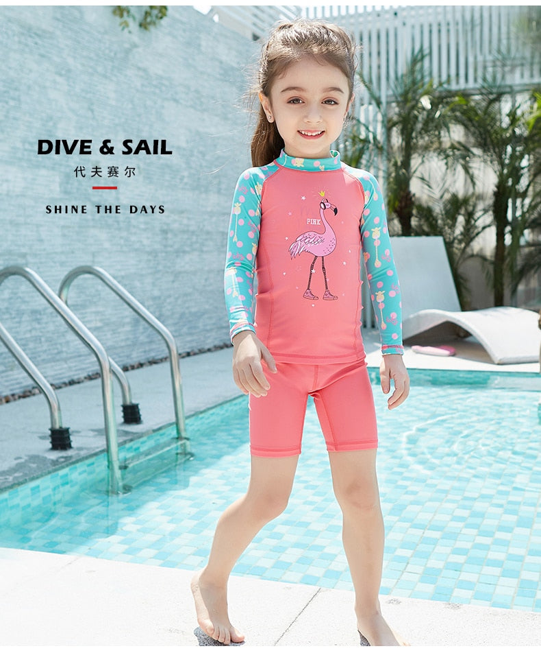 DIVE&SAIL Girls Swimwear