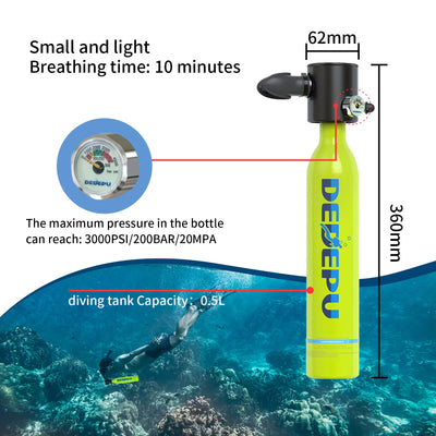 DEDEPU Diving Air Tank Set