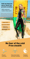 Hisea Women 3MM Neoprene High Quality Wetsuit Thermal Scuba Diving Spearfishing One Piece Surfing Slim Full Bodysuit