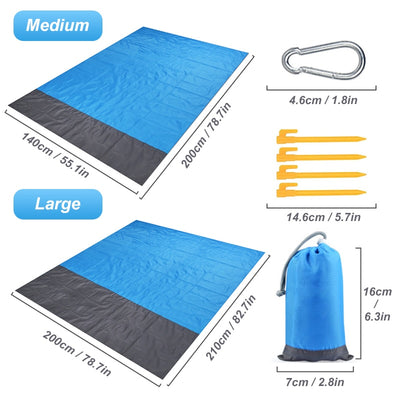 WATERPROOF Large Beach Mat
