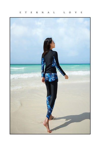 DHAN Couple Piece Swim Suit