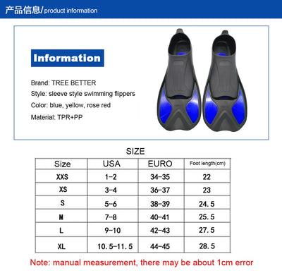 UNISEX Diving Fins