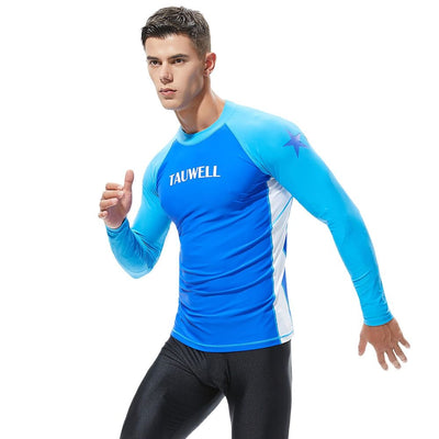TAUWELL Rash Guard Long Sleeve Mens