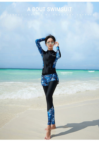 DHAN Couple Piece Swim Suit