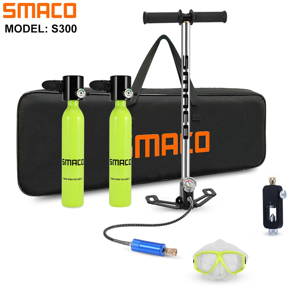 SMACO 0.5L Mini Dive Tank