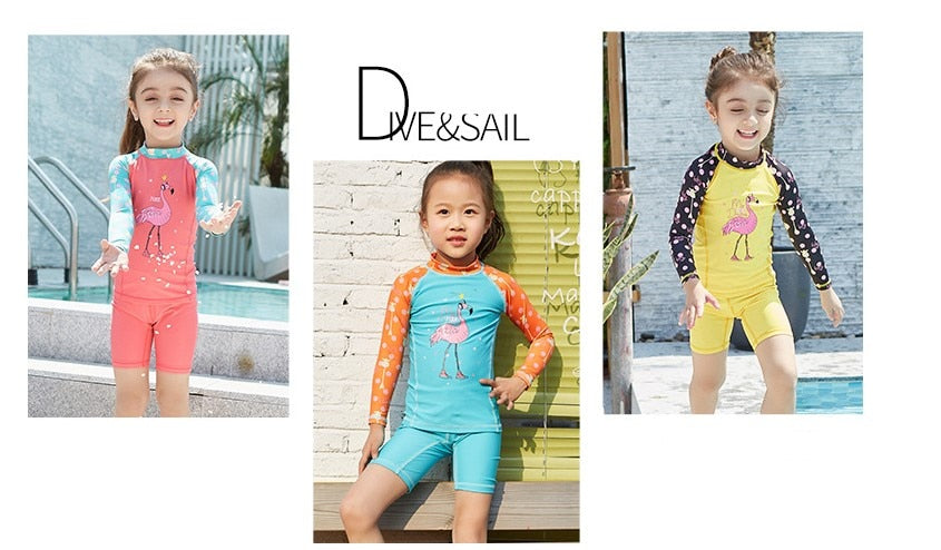 DIVE&SAIL Girls Swimwear