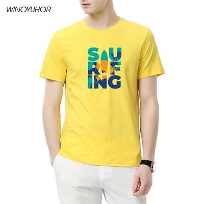 WINOYUHOR Surf Board Tshirt