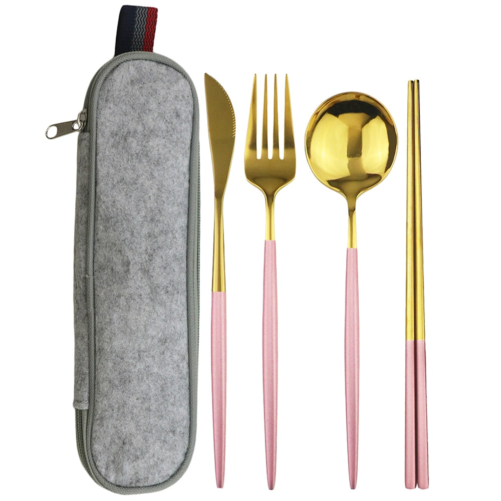 SNPLOWUM Portable Cutlery