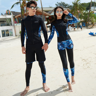 DHAN Couple Piece Swim Suit