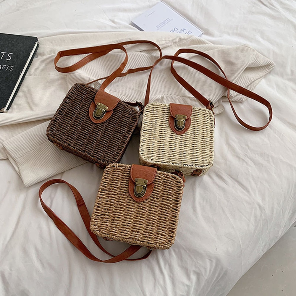 AIZHIYI Straw Bag