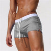 Ligth gray / S ALSOTO White Swimming Shorts  -  Cheap Surf Gear