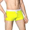 Yellow / S ALSOTO White Swimming Shorts  -  Cheap Surf Gear