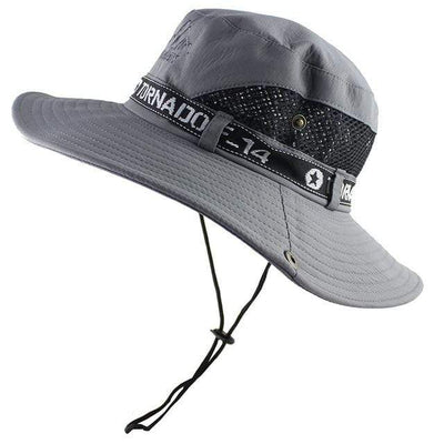 Gray CAMOLAND Mens Sun Protection Hat  -  Cheap Surf Gear