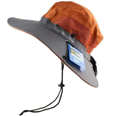 Orange CAMOLAND Sun Hat  -  Cheap Surf Gear