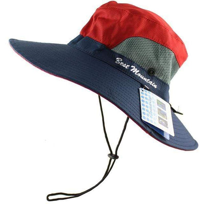 Red CAMOLAND Sun Hat  -  Cheap Surf Gear