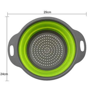 1Pc Green Large COBO REAL CAMP Collapsible Colander  -  Cheap Surf Gear