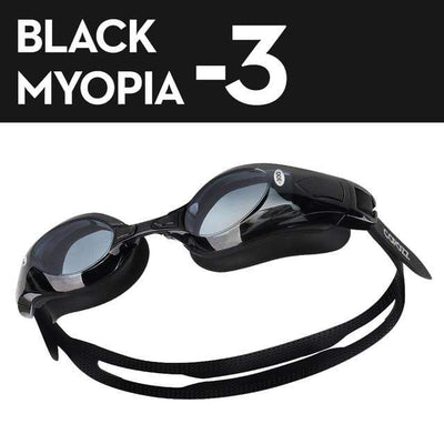 Myopia Black -3 / China COPOZZ Best Swimming Goggles  -  Cheap Surf Gear