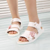 White / 1 COZULMA Sandals For Girls  -  Cheap Surf Gear