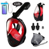 color 02 / L/XL CSG Anti Fog Face Mask Snorkel Set  -  Cheap Surf Gear