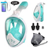 color 14 / L/XL CSG Anti Fog Face Mask Snorkel Set  -  Cheap Surf Gear