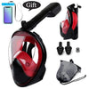 color 18 / L/XL CSG Anti Fog Face Mask Snorkel Set  -  Cheap Surf Gear