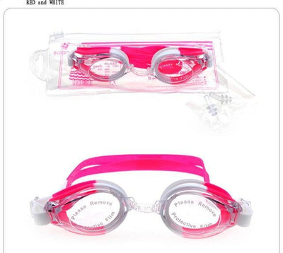 red white / China CSG Cheap Swimming Goggles  -  Cheap Surf Gear
