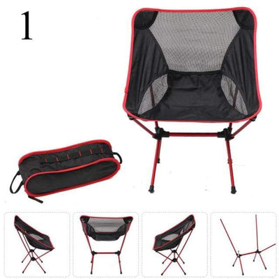 China / Red CSG Portable Beach Chair  -  Cheap Surf Gear